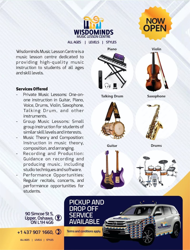 WISDOMINDS MUSIC LESSON CENTRE
